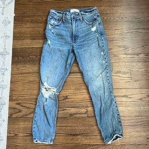 Abercrombie & Fitch medium wash jeans